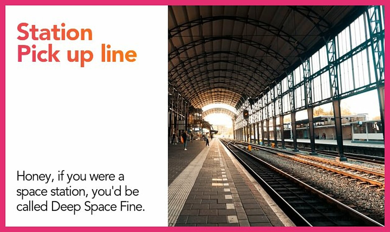 station pickup line