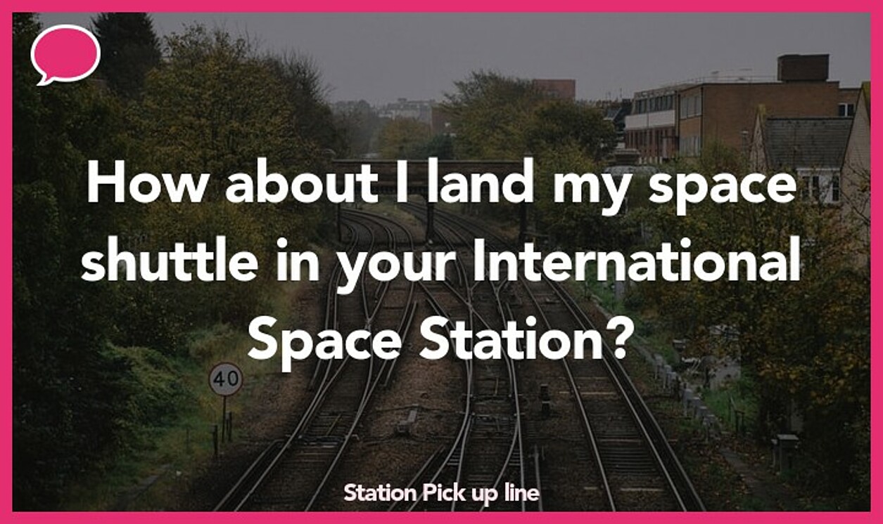 station pickup line