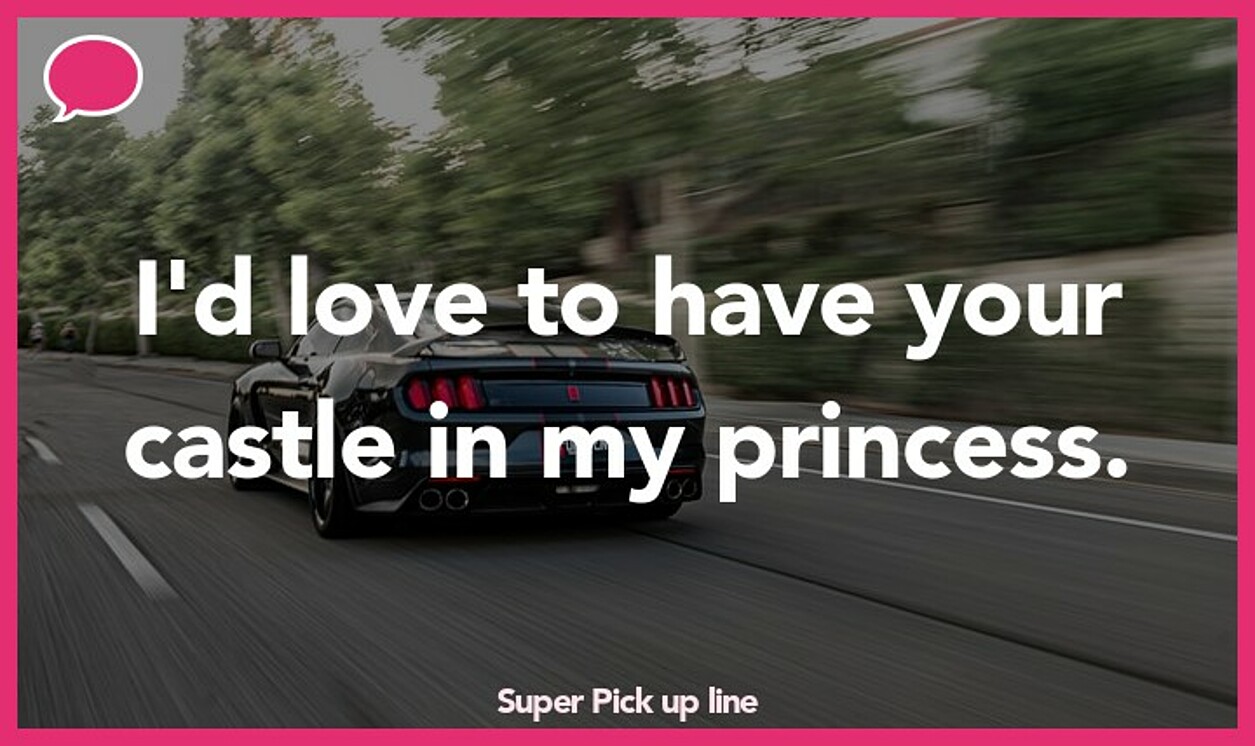 super pickup line