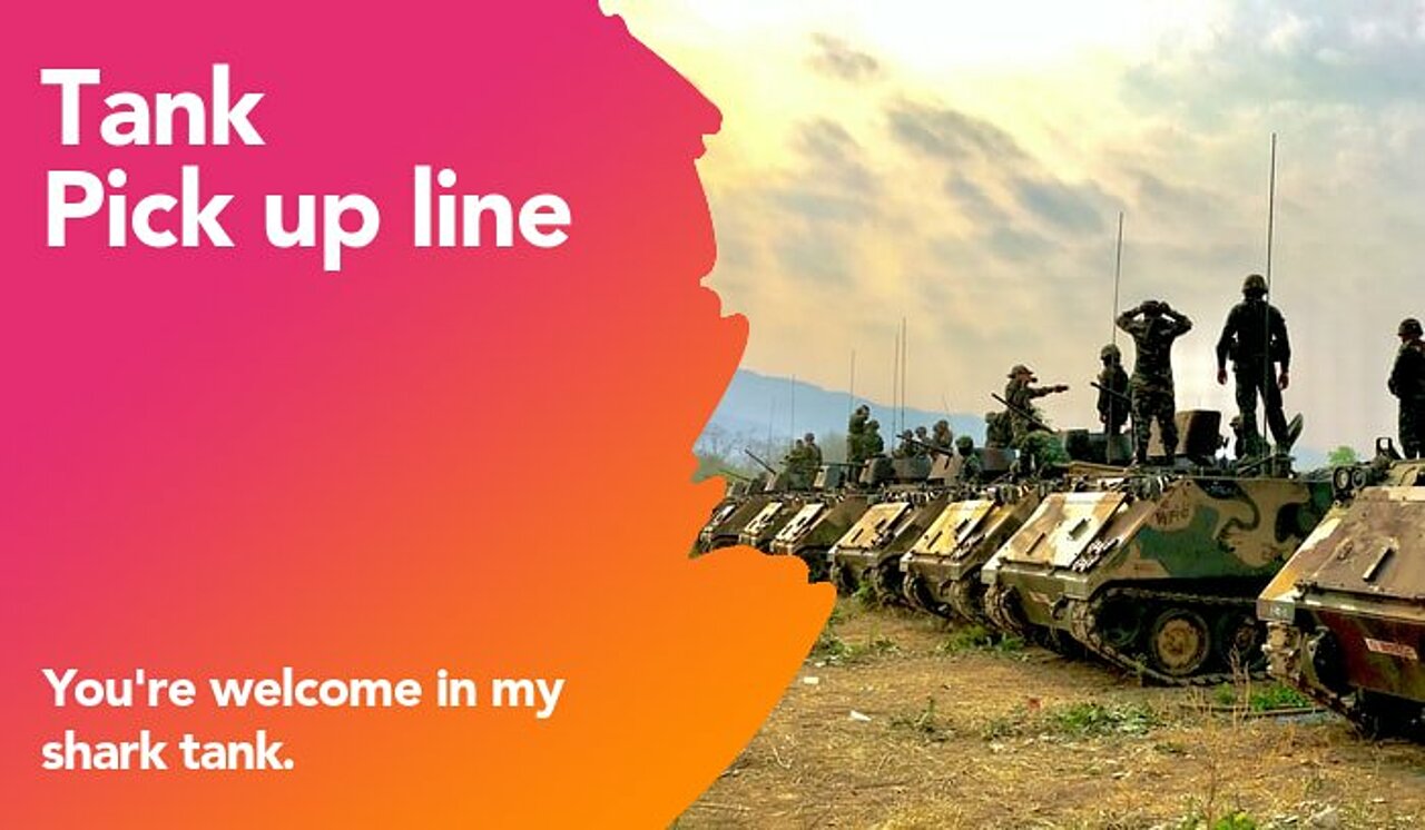 tank pickup line