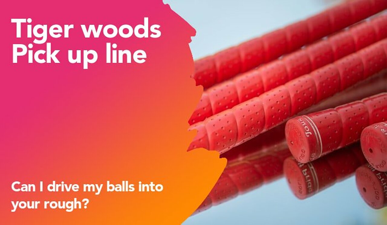 tiger woods pickup line