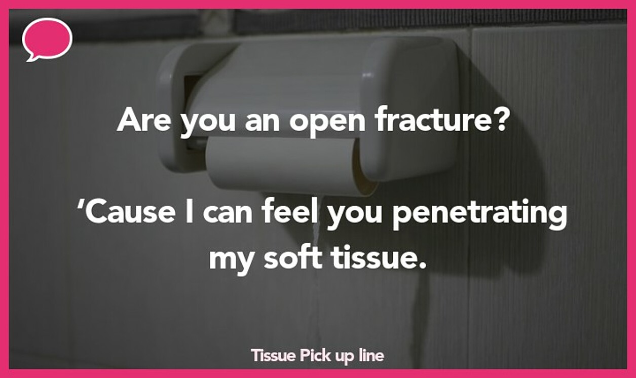tissue pickup line