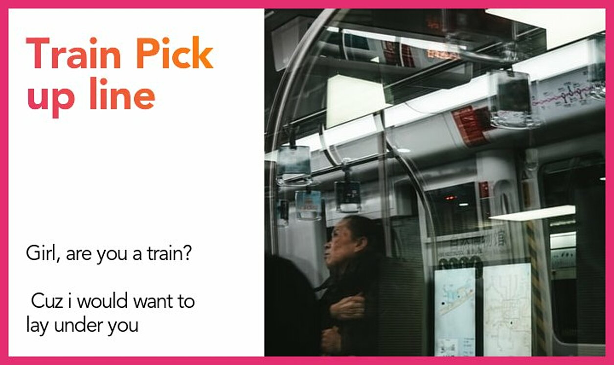 train pickup line