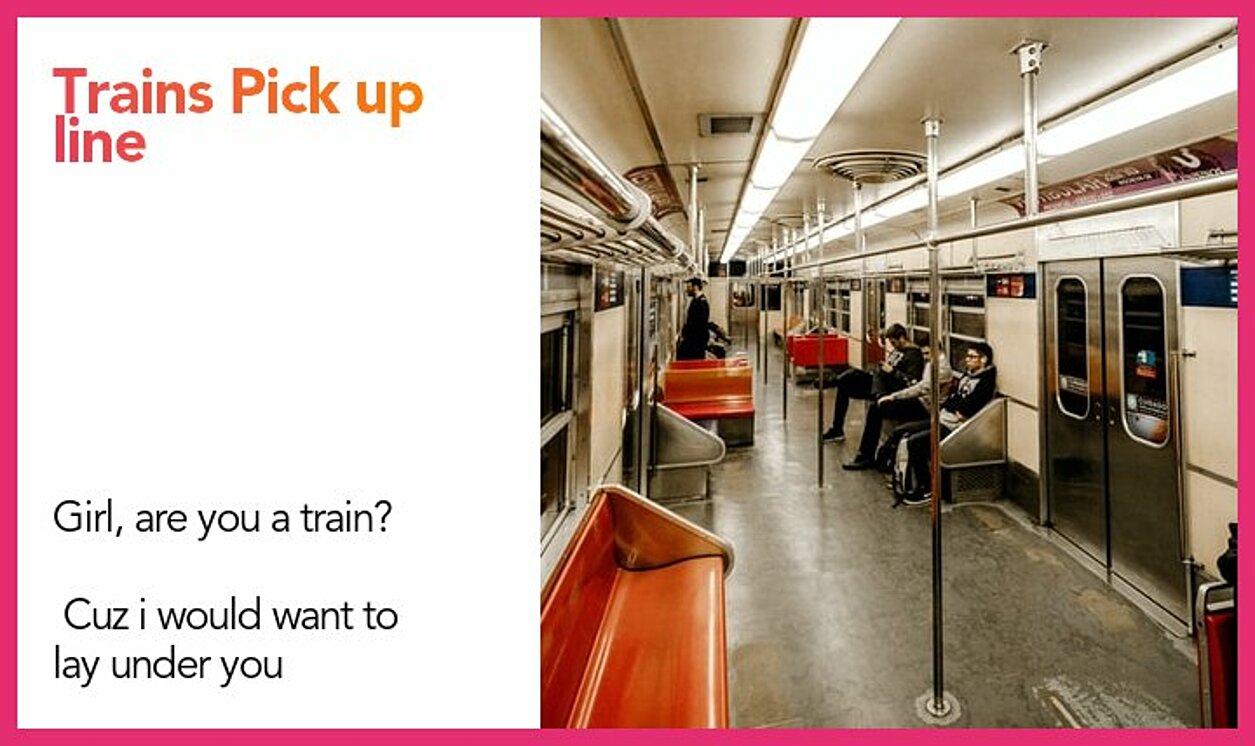 trains pickup line