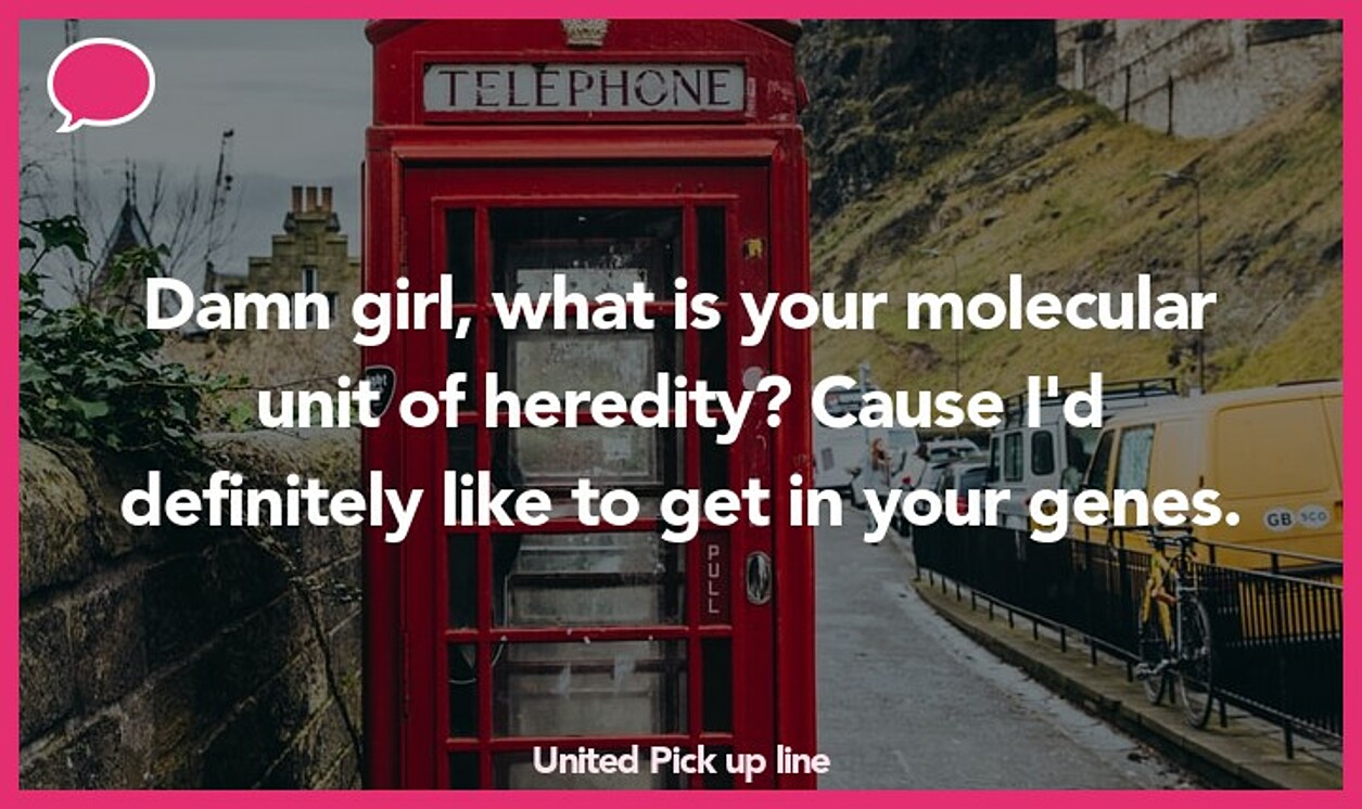 united pickup line