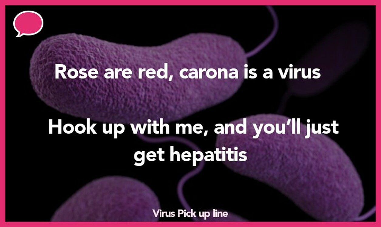 virus pickup line