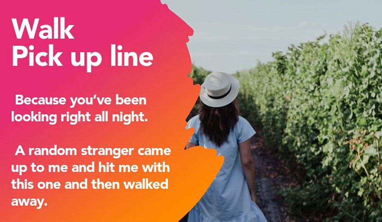 walk pickup line