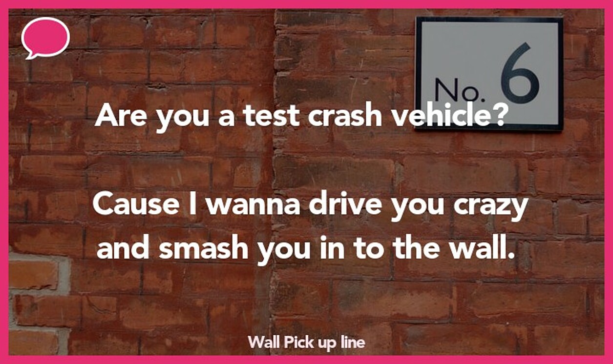 wall pickup line