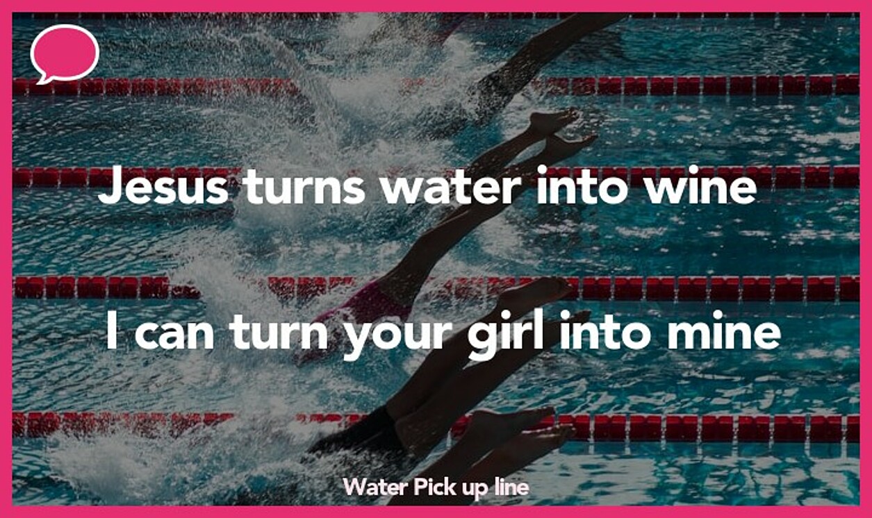 water pickup line