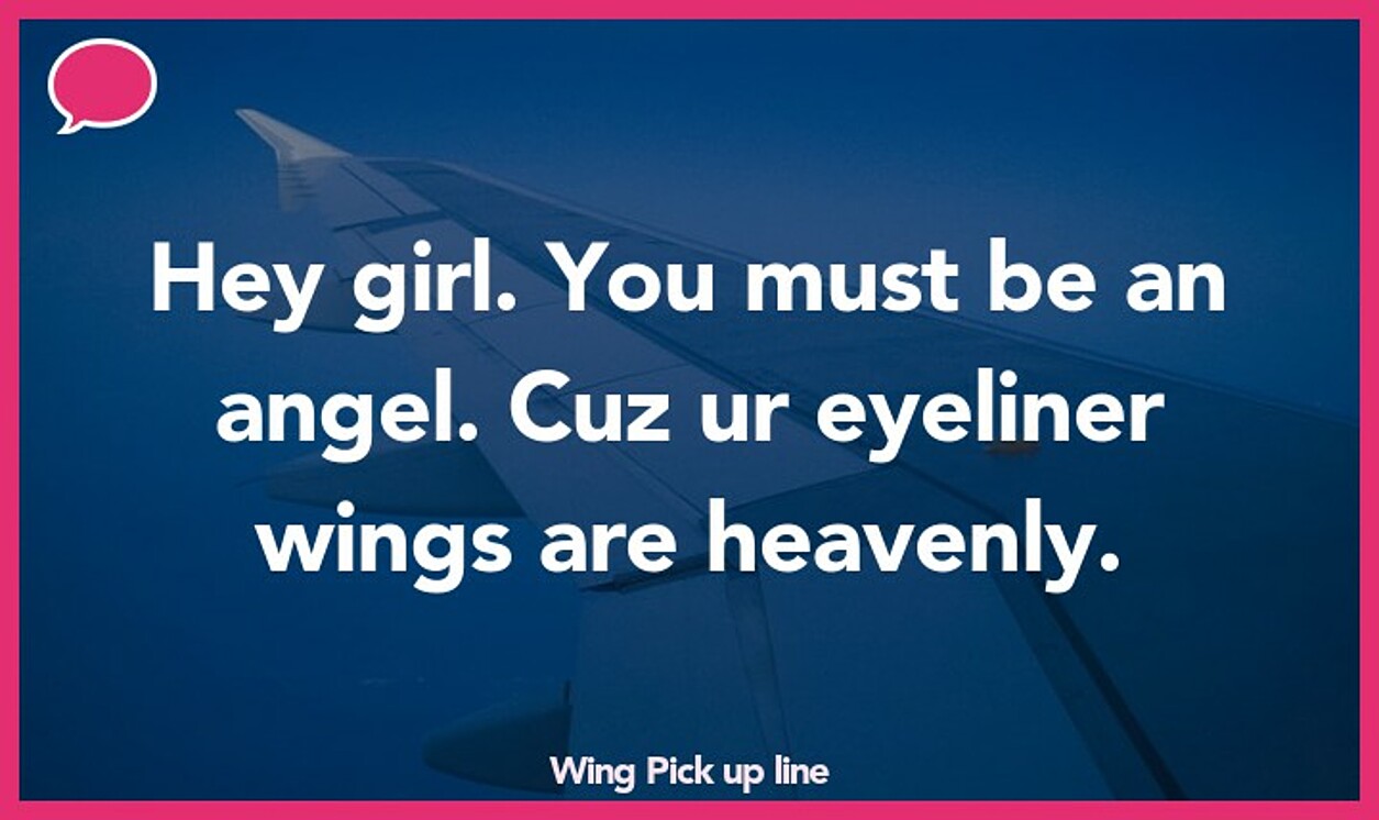wing pickup line