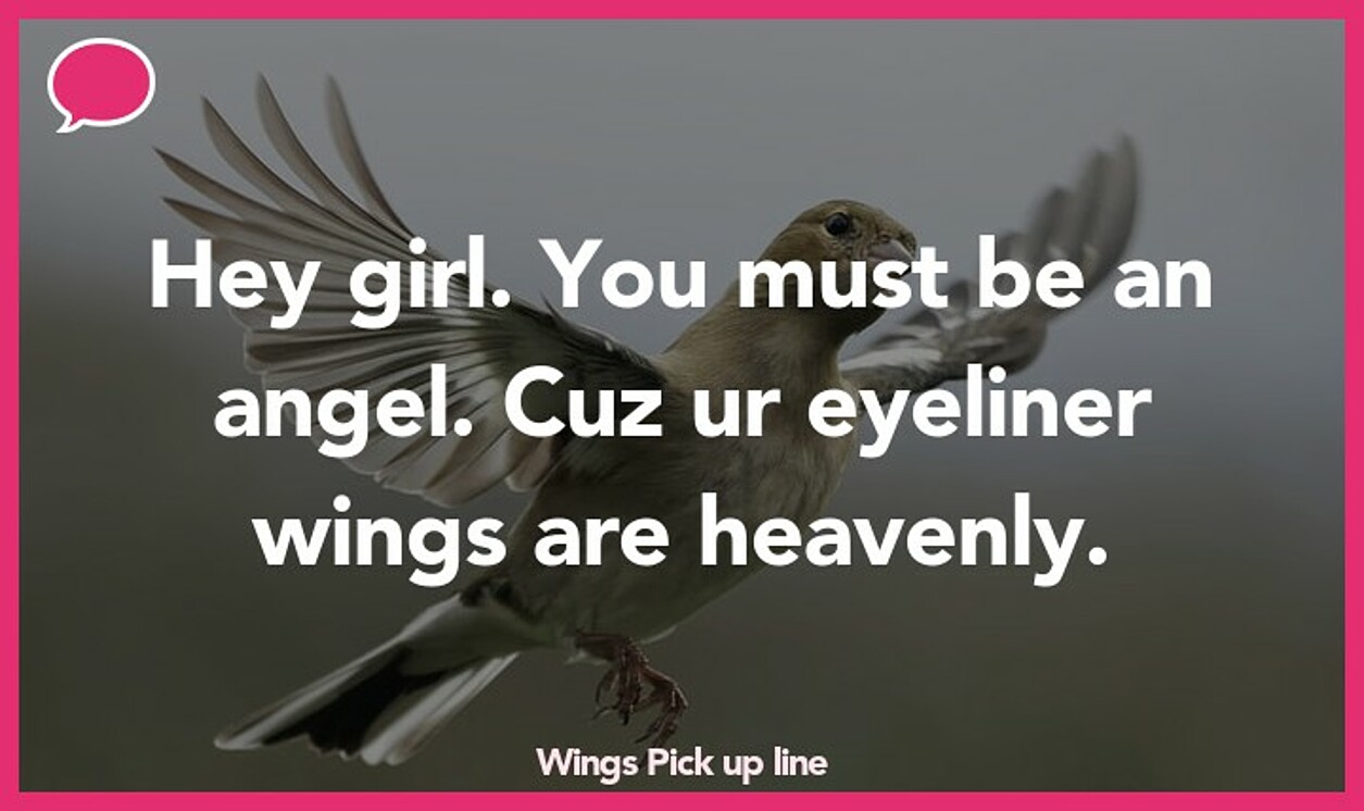 wings pickup line