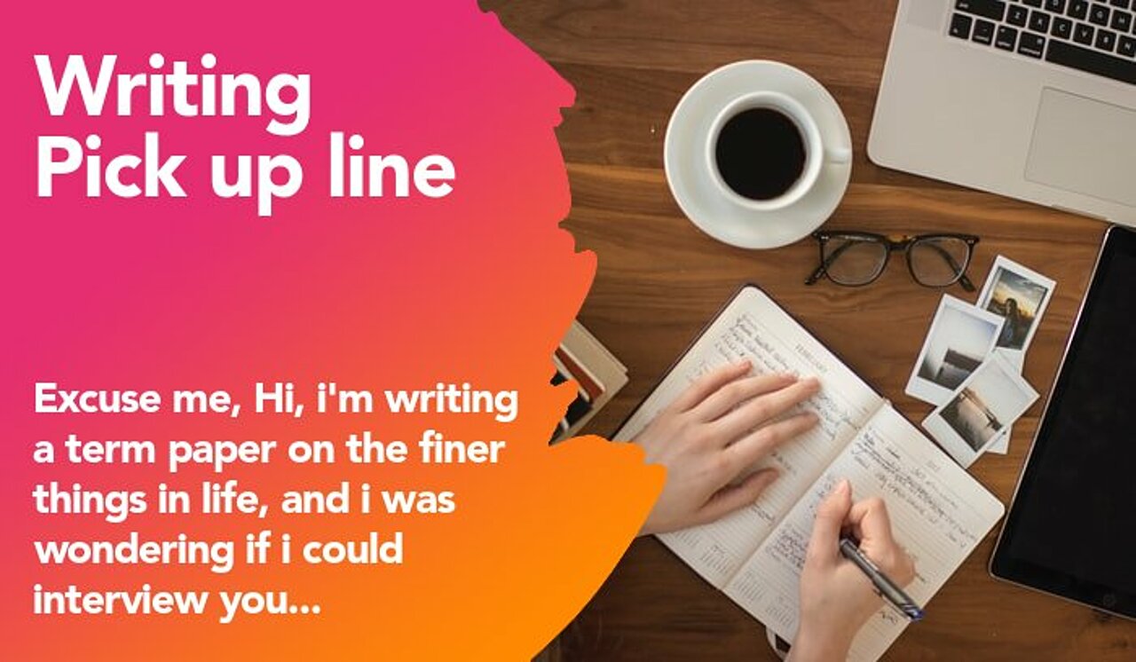 writing pickup line